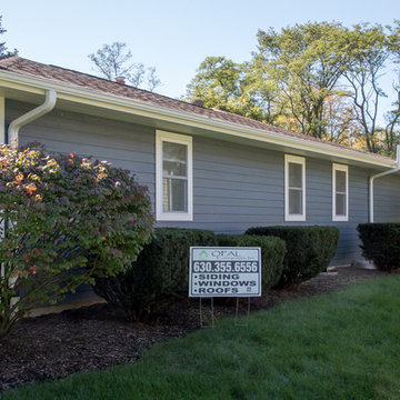 James Hardie Siding, Evening Blue, Downers Grove IL