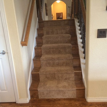 Plush carpet runner