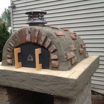The Fisher Family Wood Fired Brick Pizza Oven in Ohio