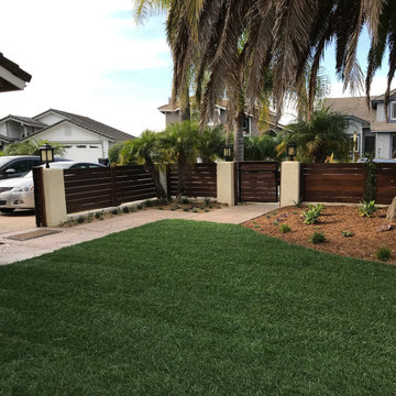 Contemporary outdoor living in Carslbad