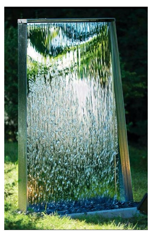 Indoor water wall