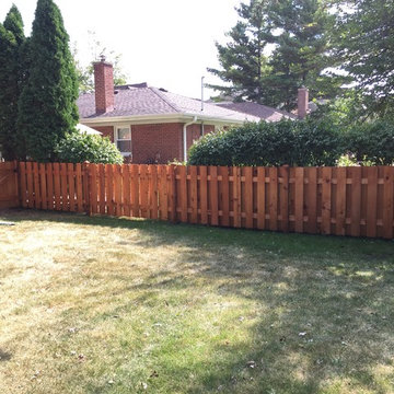 New Cedar Fence Stain