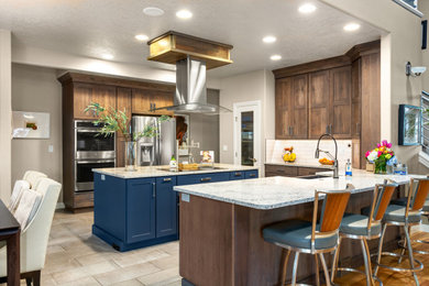Inspiration for a transitional kitchen remodel in Boise