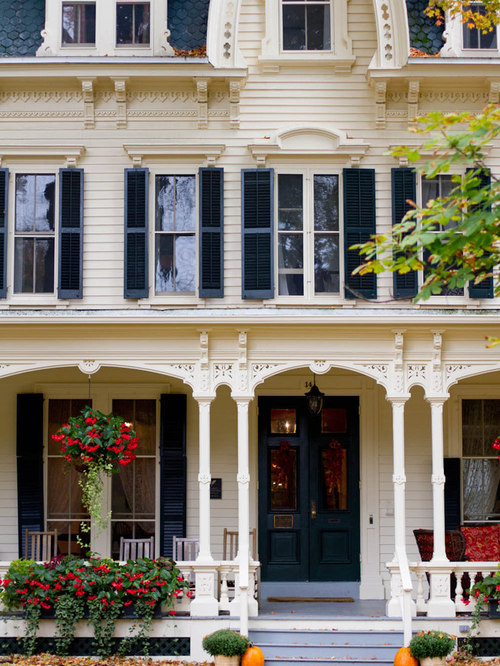 Navy Blue Shutters Houzz