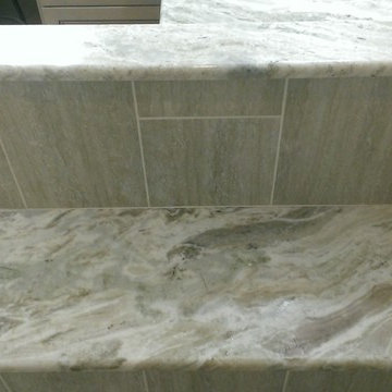 MASTER BATHROOM - Complete remodel 12" x 24" Vertical Tile