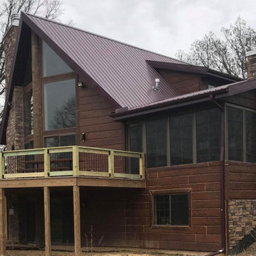Concrete Log Siding Homes