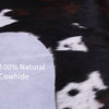 7' 0" X 6' 1" Natural Cowhide Rug C1522