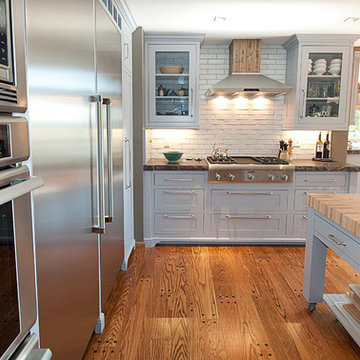 Grey Shaker Cabinetry