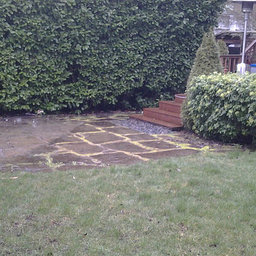 Stone Patio - Before