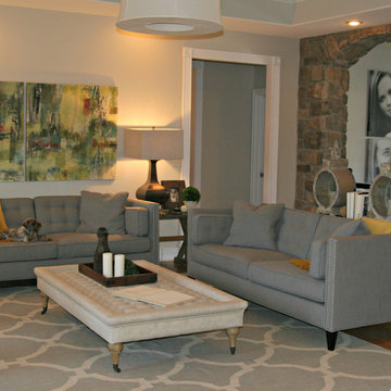 Open Concept Living Dining Area