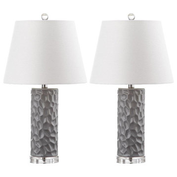 Dixon 23.5-Inch H Grey Table Lamp