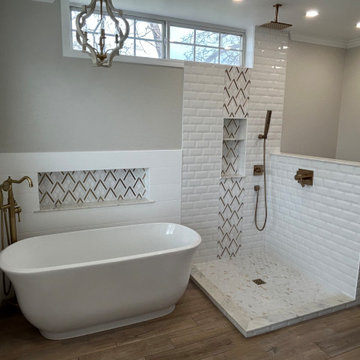 Gold Elegance Bathroom - Stunning Before & After