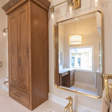 Lenexa, Kansas Primary Bathroom Remodel with Zero-Entry Shower