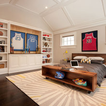 Vault ceiling treatment for popcorn
