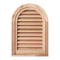 Cathedral Louver Vents - Registers Grilles And Vents