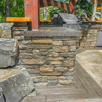 Outdoor Kitchen Stonework