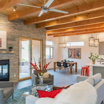Santa Fe Modern Mission By Borrego Custom Homes