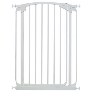 dreambaby retractable gate black