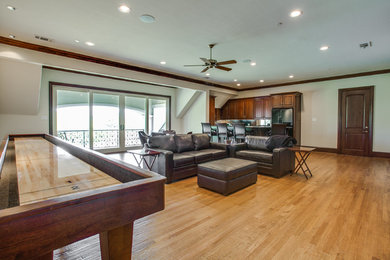 Family room - family room idea in Dallas