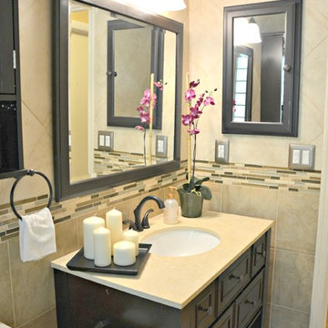 Bathroom with Oil Rubbed Bronze Accents