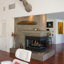 peninsula fireplace