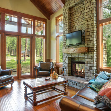 See-Through Fireplaces