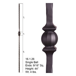 Mediterranean Wrought Iron Balusters - Products