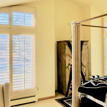 "Arch Top" Plantation Shutter applications
