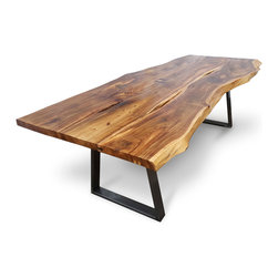 bespoke live-edge Walnut 8-seater dining table - Dining Tables