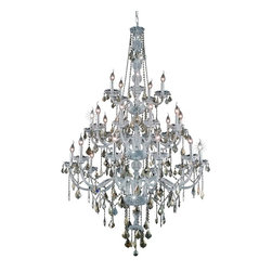 Elegant Lighting - Elegant Lighting 7825G43C-GT/SS Chandelier Verona - Chandeliers