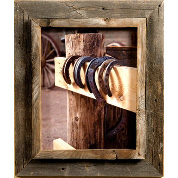 Cowboy Picture Frames, 2.25" Wide, Western Rustic Series, 12"x12"