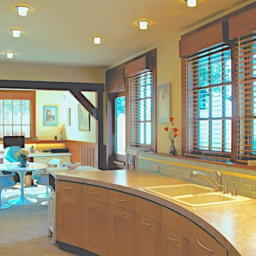 Remodel Kitchen in 1914 Bernard Maybeck house.