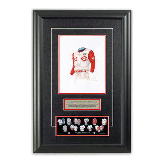 Cincinnati Reds 1997 uniform artwork, This is a highly deta…