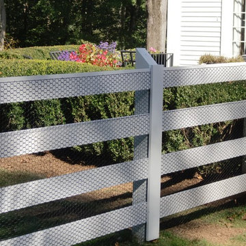 Flat Rail Fence