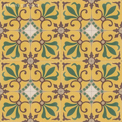 Classic Cement Tile Patterns - 床＆壁タイル