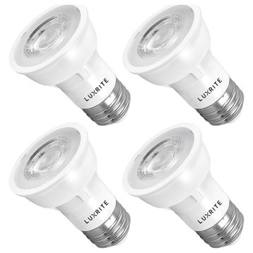 Luxrite PAR16 Spot Light 5.5W LED Bulb, 450lm, E26, 5000k - Bright White