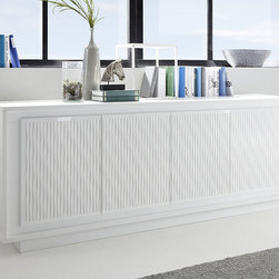 LC Mobili Sideboard Sky Serigraphy Stripes - $845.00 - Buffets And Sideboards