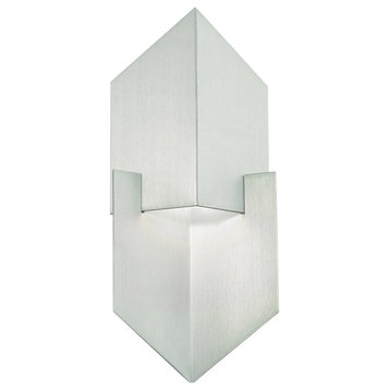 Modern Forms WS-W10214 Cupid 14" Tall LED Outdoor Wall Sconce - Brushed