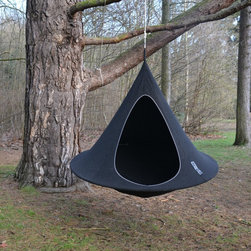 Cacoon - Double - Olefin - Charcoal - Hammocks And Swing Chairs