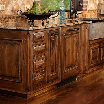 Collection of custom designs by our full custom cabinetmaker CWP