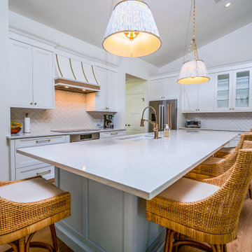 Vaulted Ceiling & Culinary Island Hub