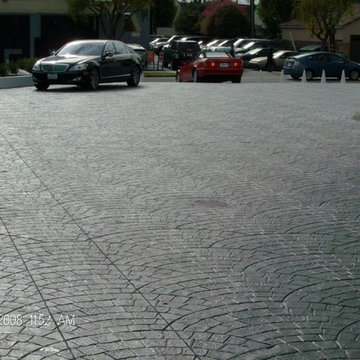 Stamped Concrete Driveway