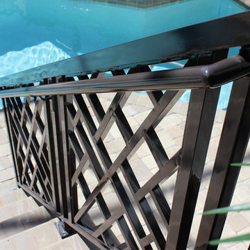 Tropical Veranda - Exterior Aluminum Rail