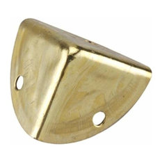 Richelieu 66BV 1.5" Steel Box Corner (4-pack) - Brass
