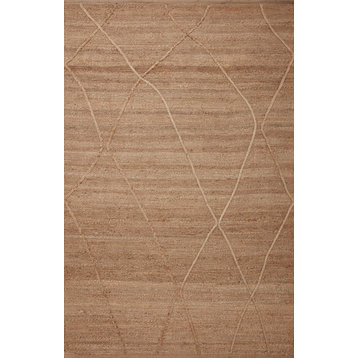 Loloi II Bodhi BOD05 Natural and Natural Area Rug, 5'0"x7'6"