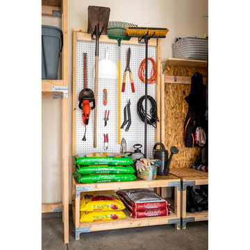 Building Strong: Garage Organization Workspace