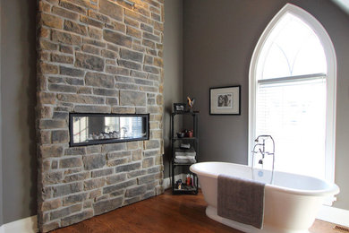 Bathroom - modern bathroom idea in Toronto