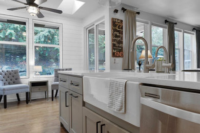 Kitchen photo in Seattle