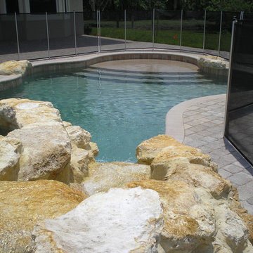 Rocks and Rock Waterfalls