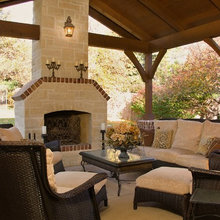 Back Yard Fire Place